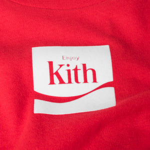Kith x Coca-Cola Enjoy L/S Tee - Red