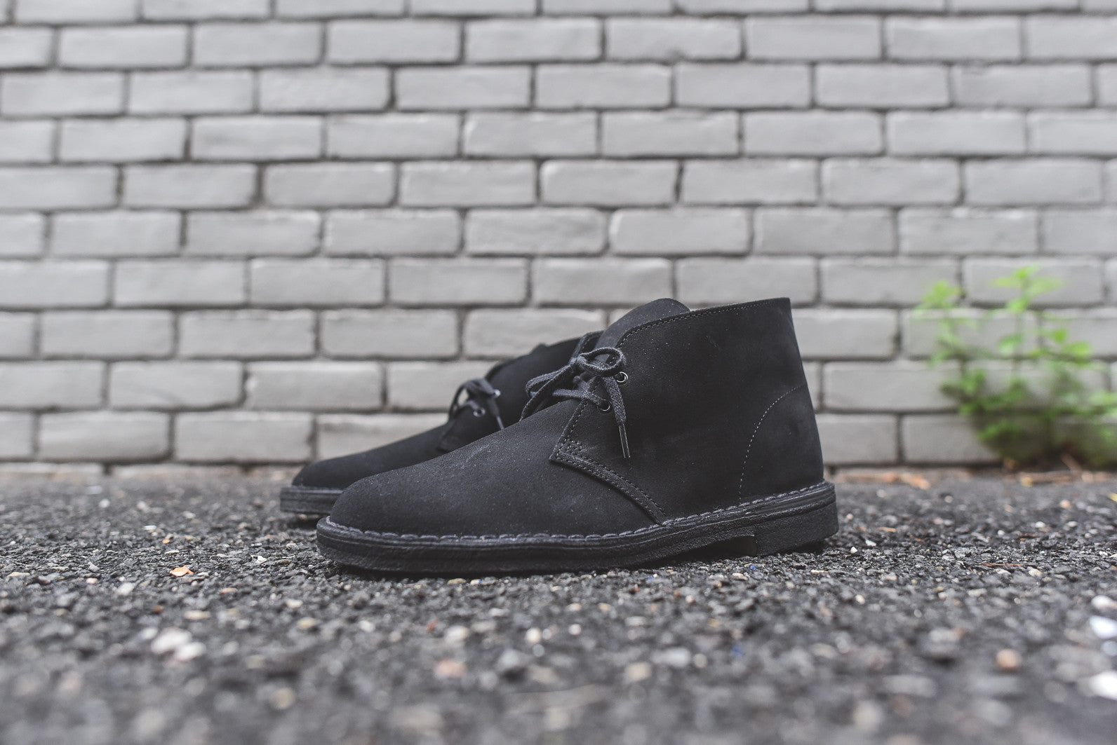 Clarks Desert Boot - Black Suede