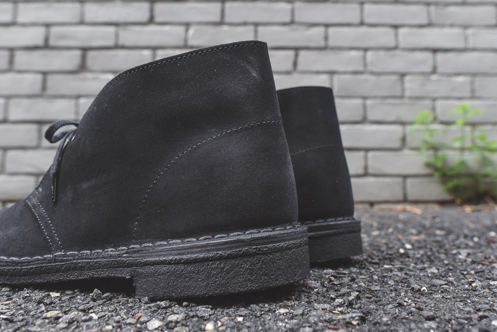 Clarks Desert Boot - Black Suede