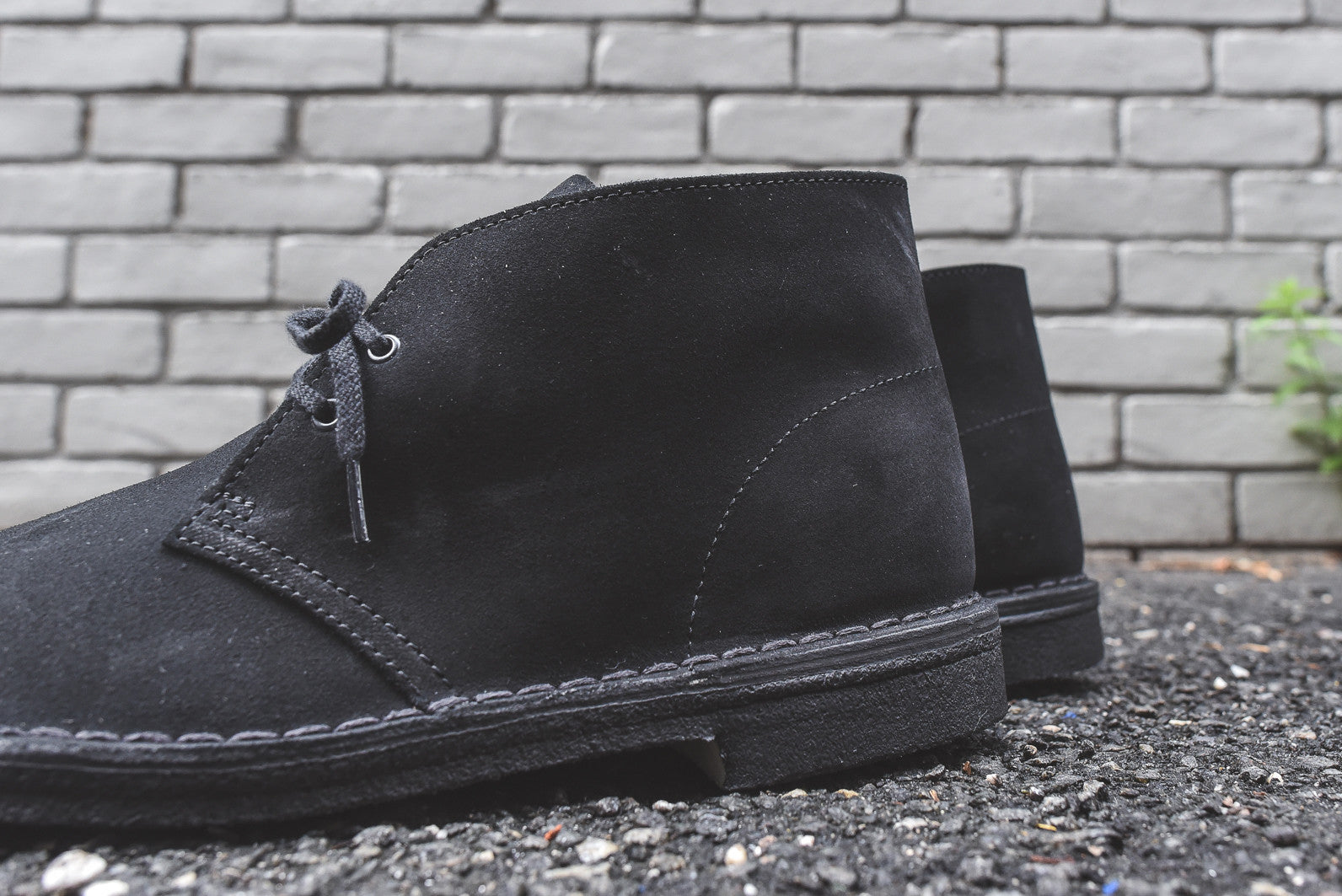 Clarks Desert Boot - Black Suede