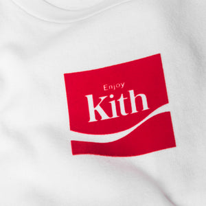 Kith x Coca-Cola Enjoy L/S Tee - White