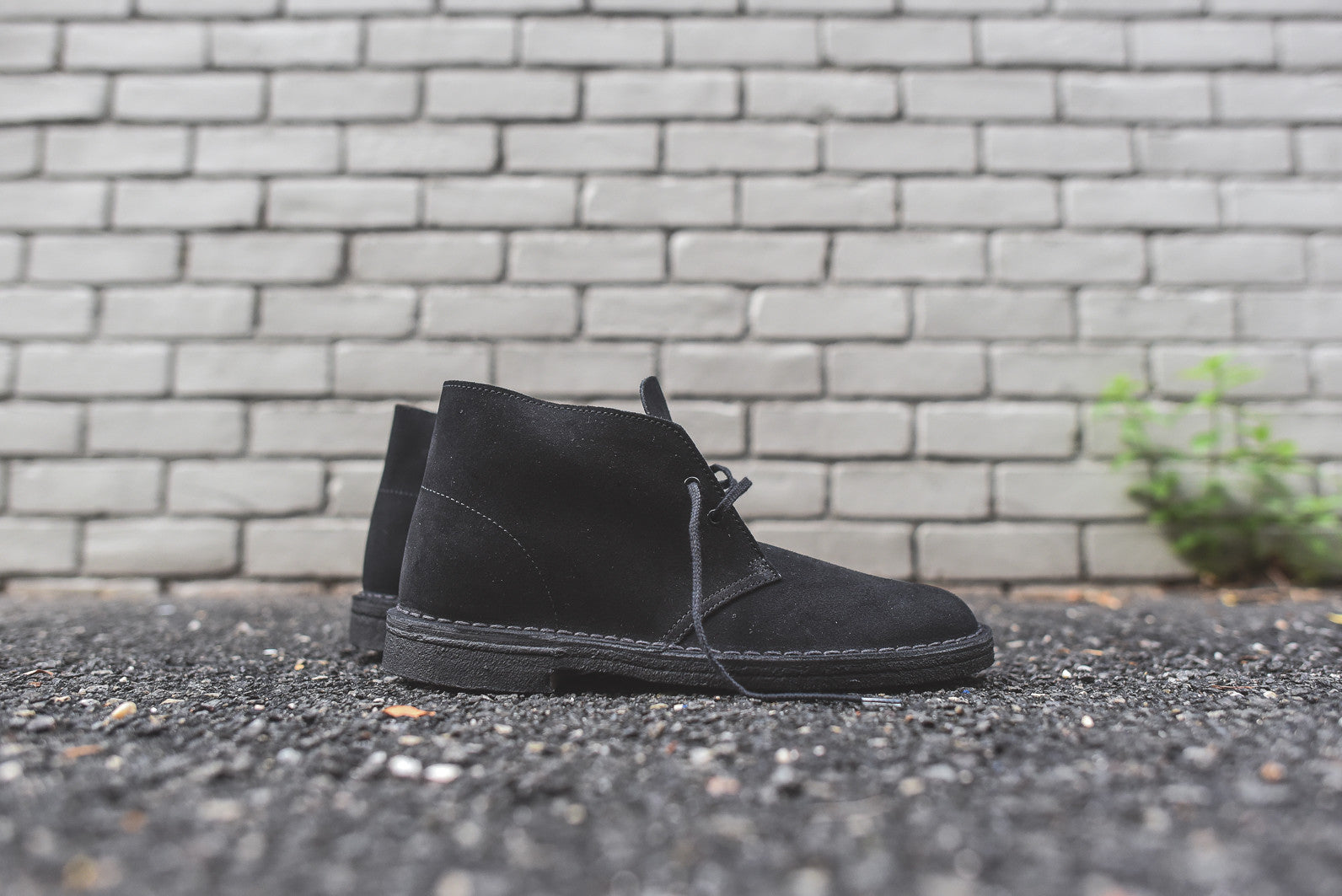 Clarks Desert Boot - Black Suede