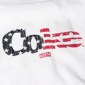 Kith x Coca-Cola All American Vintage Tee - White