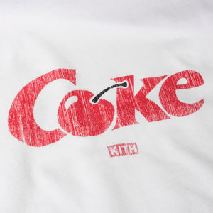 Kith x Coca-Cola Cherry Coke Vintage Tee - White