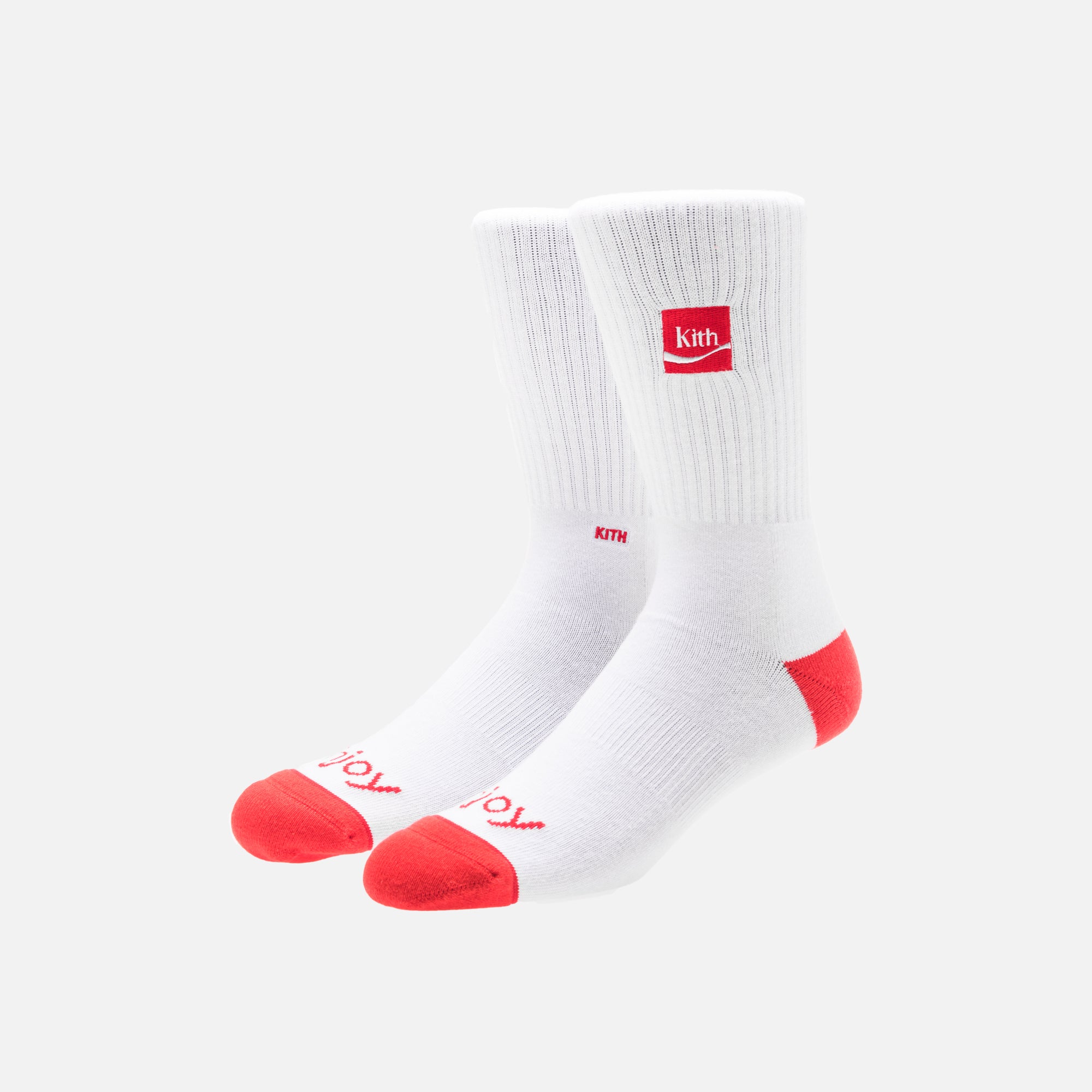 Kith x Coca-Cola x Stance Crew Sock - White