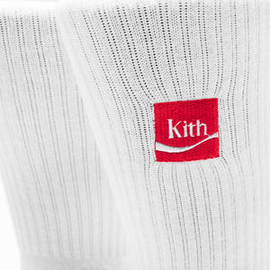 Kith x Coca-Cola x Stance Crew Sock - White