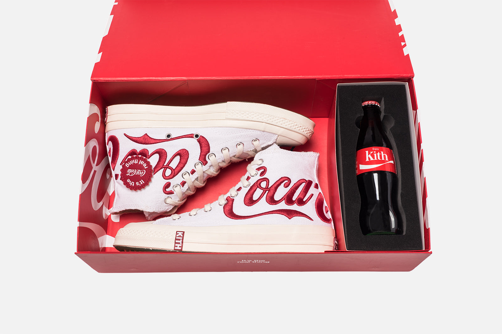 Ronnie Fieg x Coca-Cola x Converse Chuck Taylor All Star High 1970 - White / Red