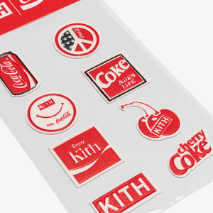 Kith x Coca-Cola Puff Sticker Pack