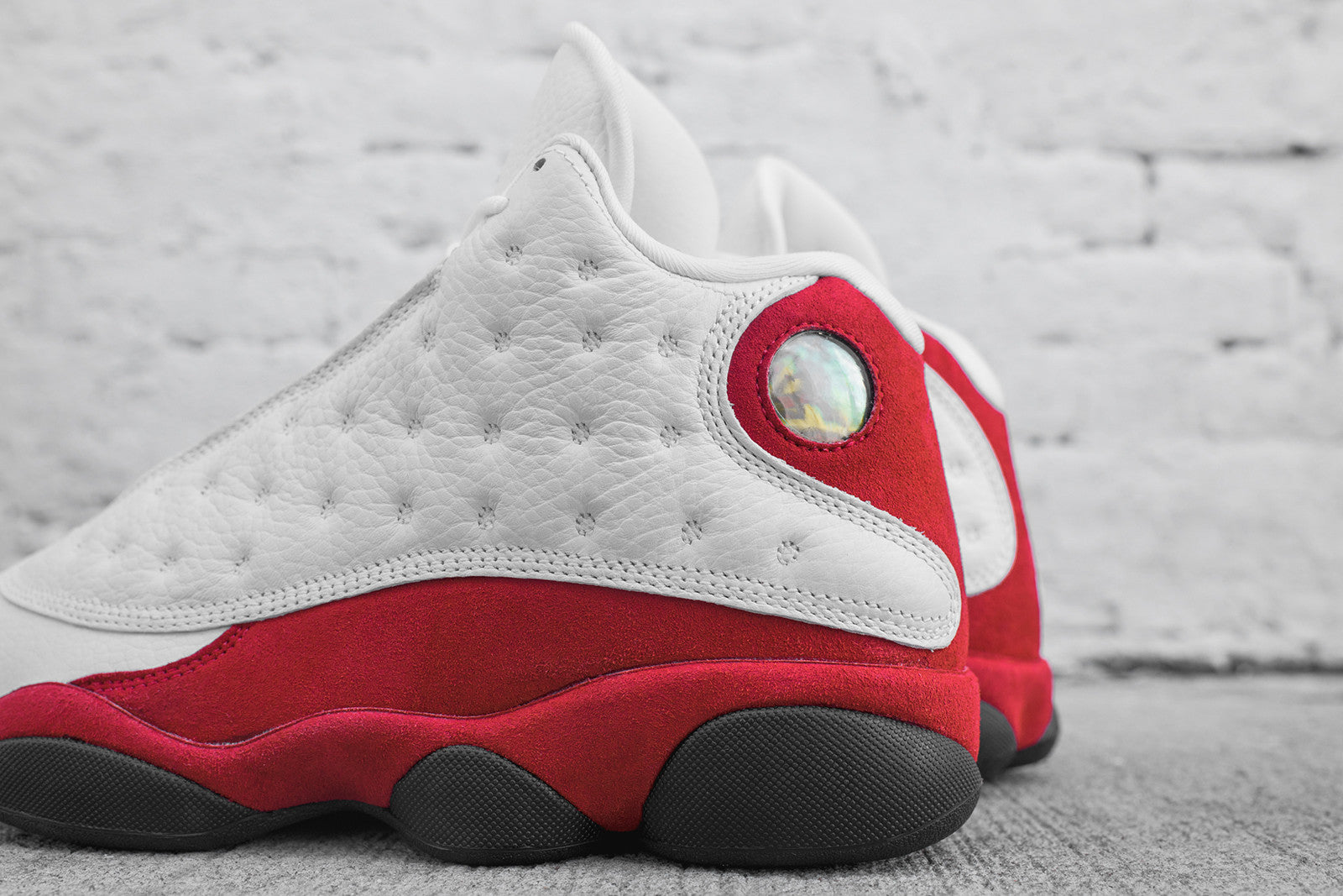 Nike Air Jordan 13 Retro - White / Black / Team Red – Kith