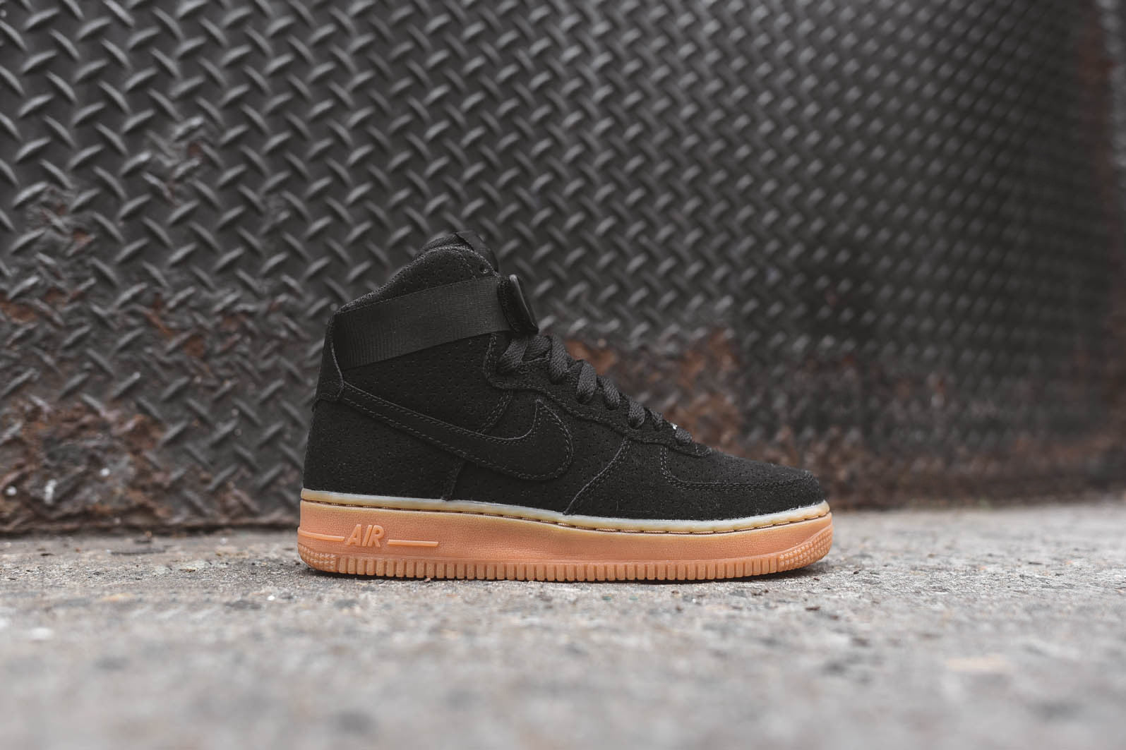 Nike WMNS Air Force 1 Hi - Black / Gum