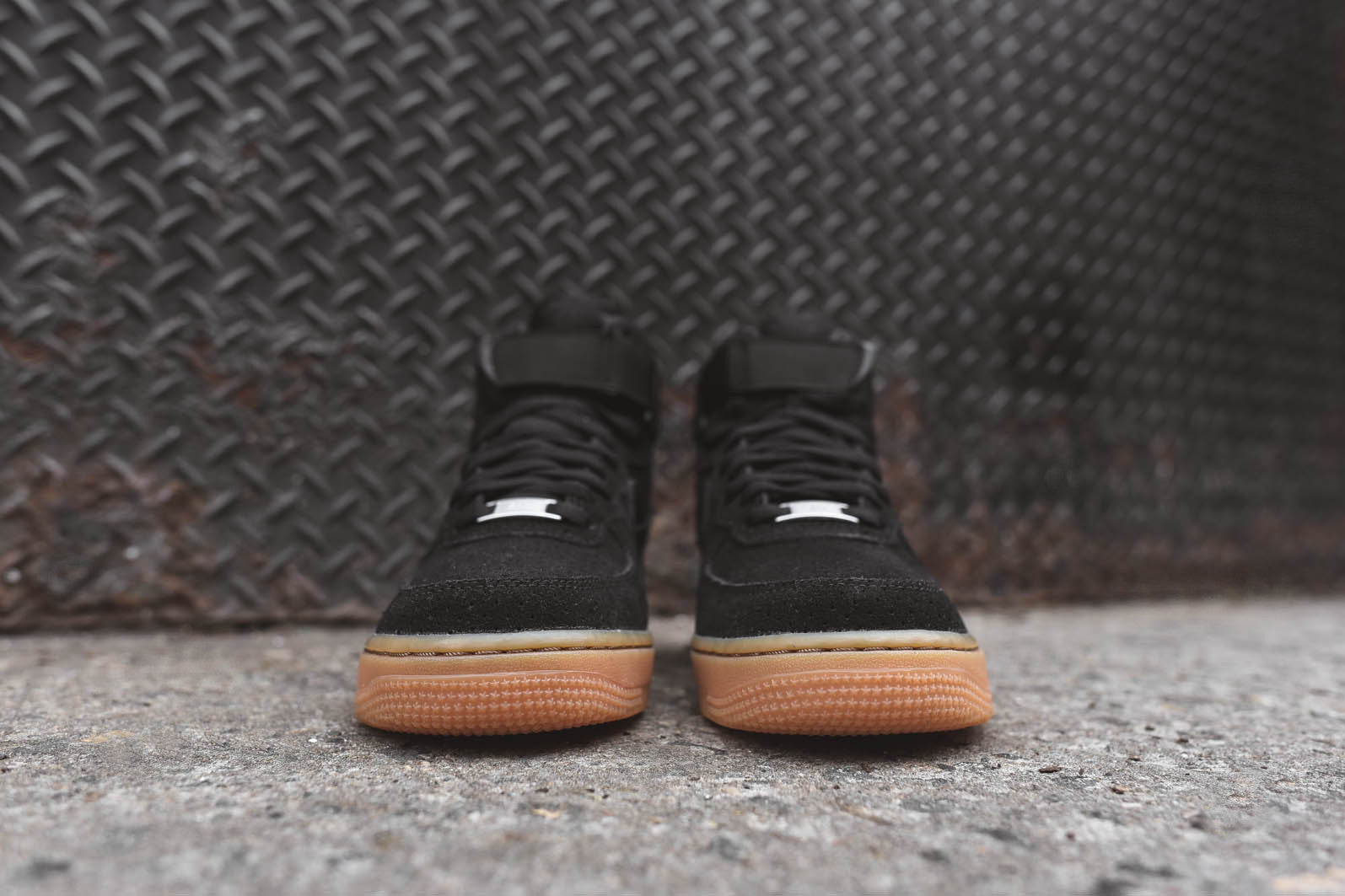Nike WMNS Air Force 1 Hi - Black / Gum