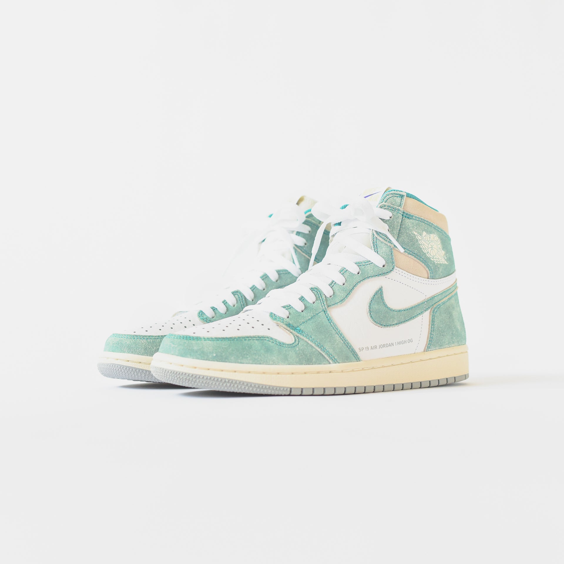 Nike GS Air Jordan 1 Retro High OG - Turbo Green / Sail / White