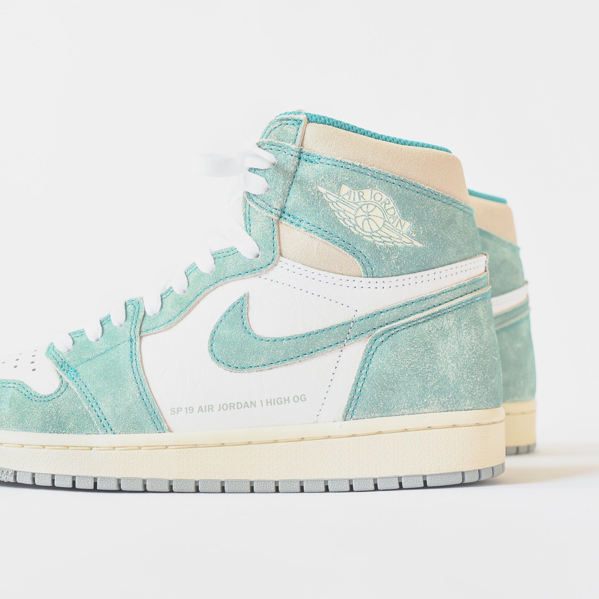 Nike GS Air Jordan 1 Retro High OG - Turbo Green / Sail / White