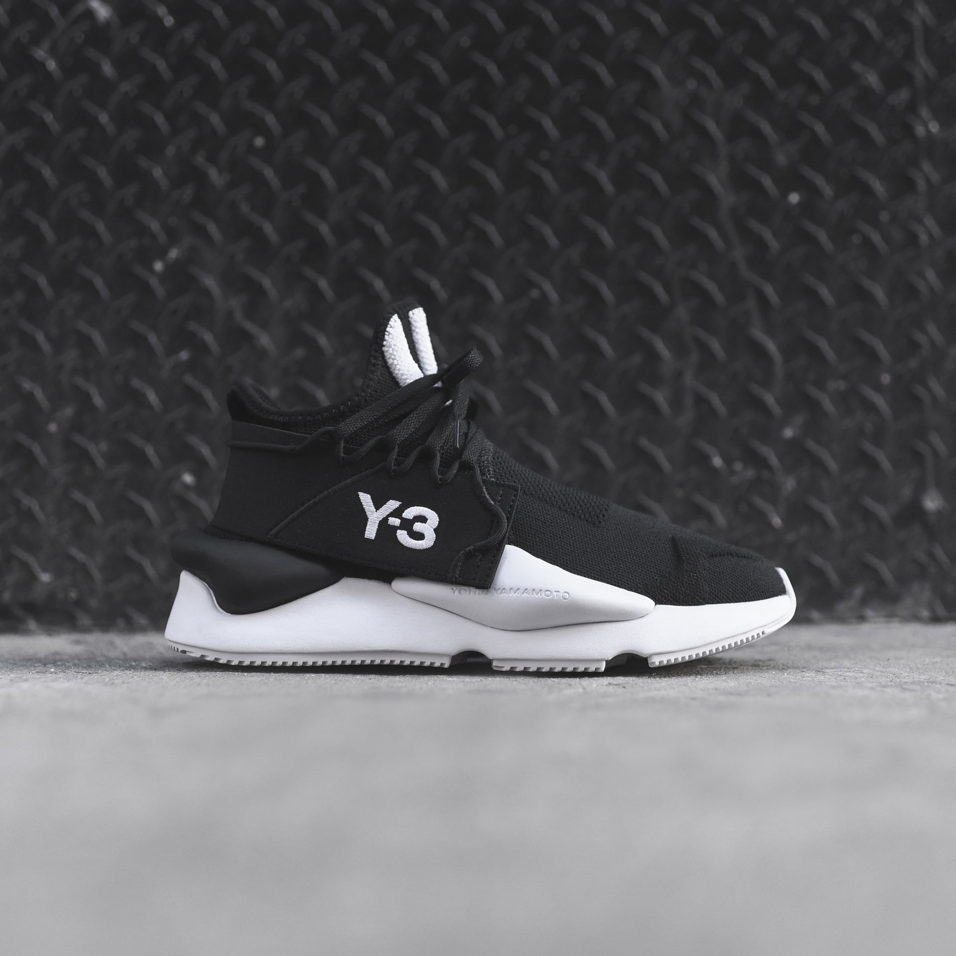 Y-3 Kaiwa Knit - Core Black / White