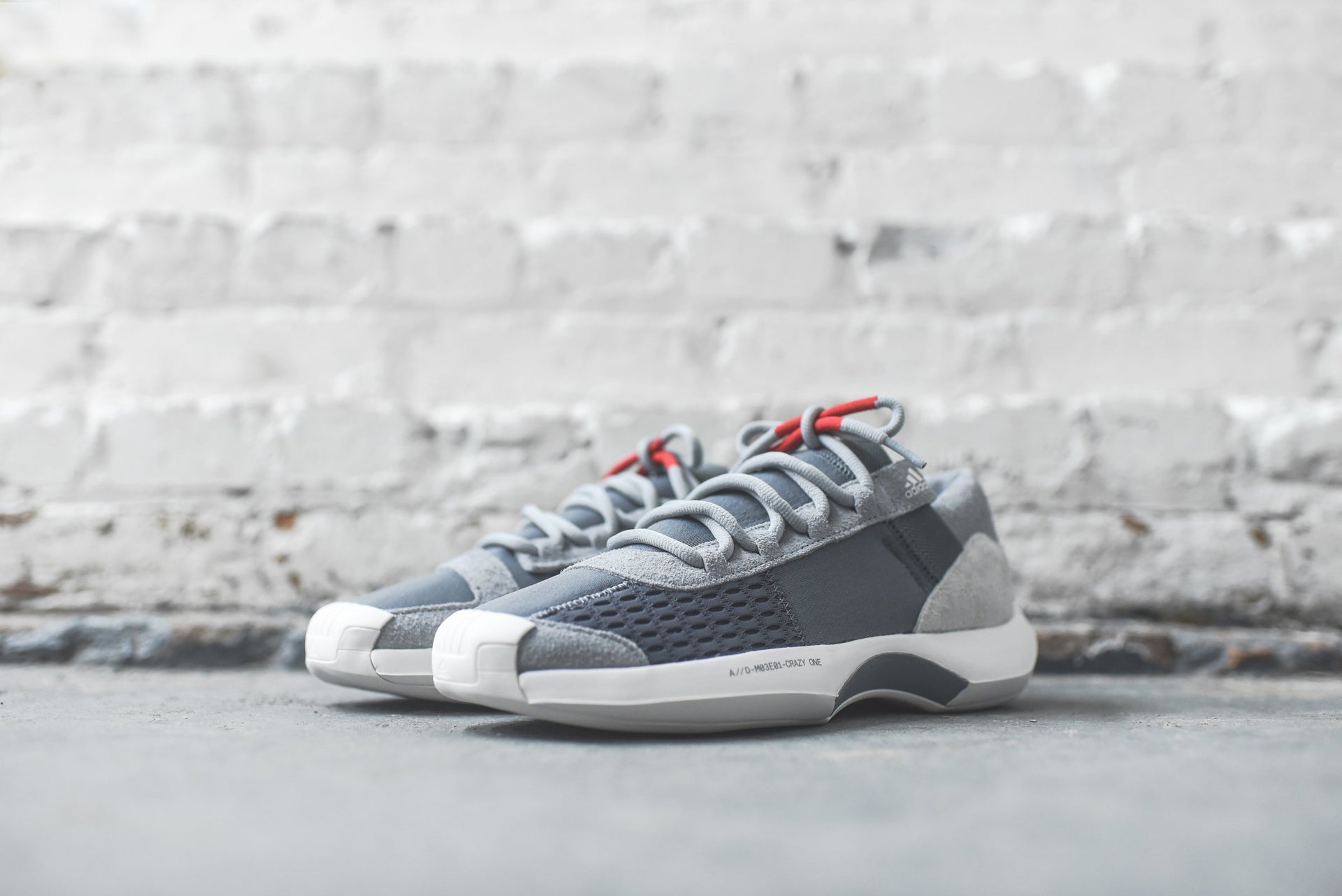 adidas Consortium Crazy 1 ADV - Grey / Red