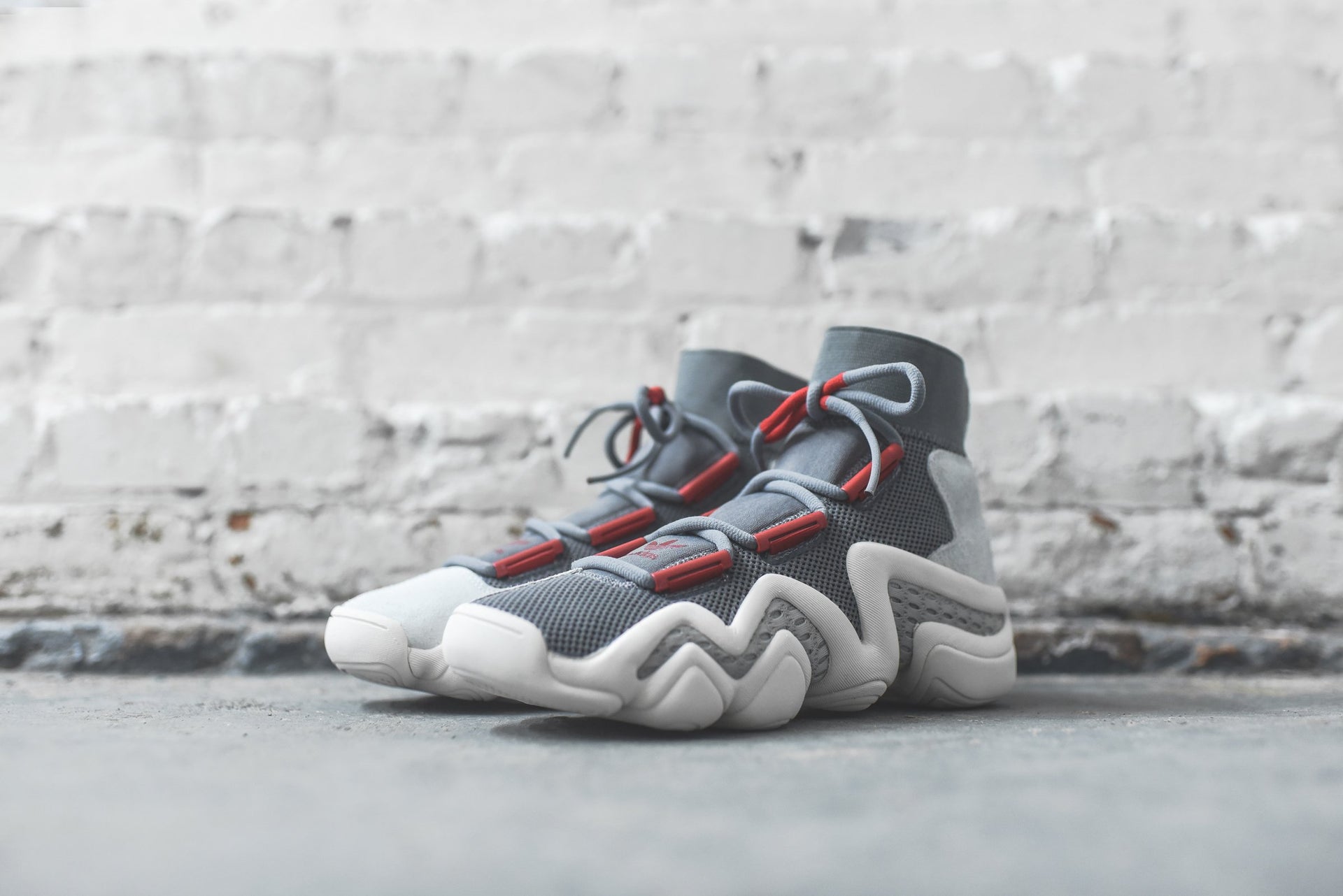 adidas Consortium Crazy 8 ADV - Grey / Red / Sesame