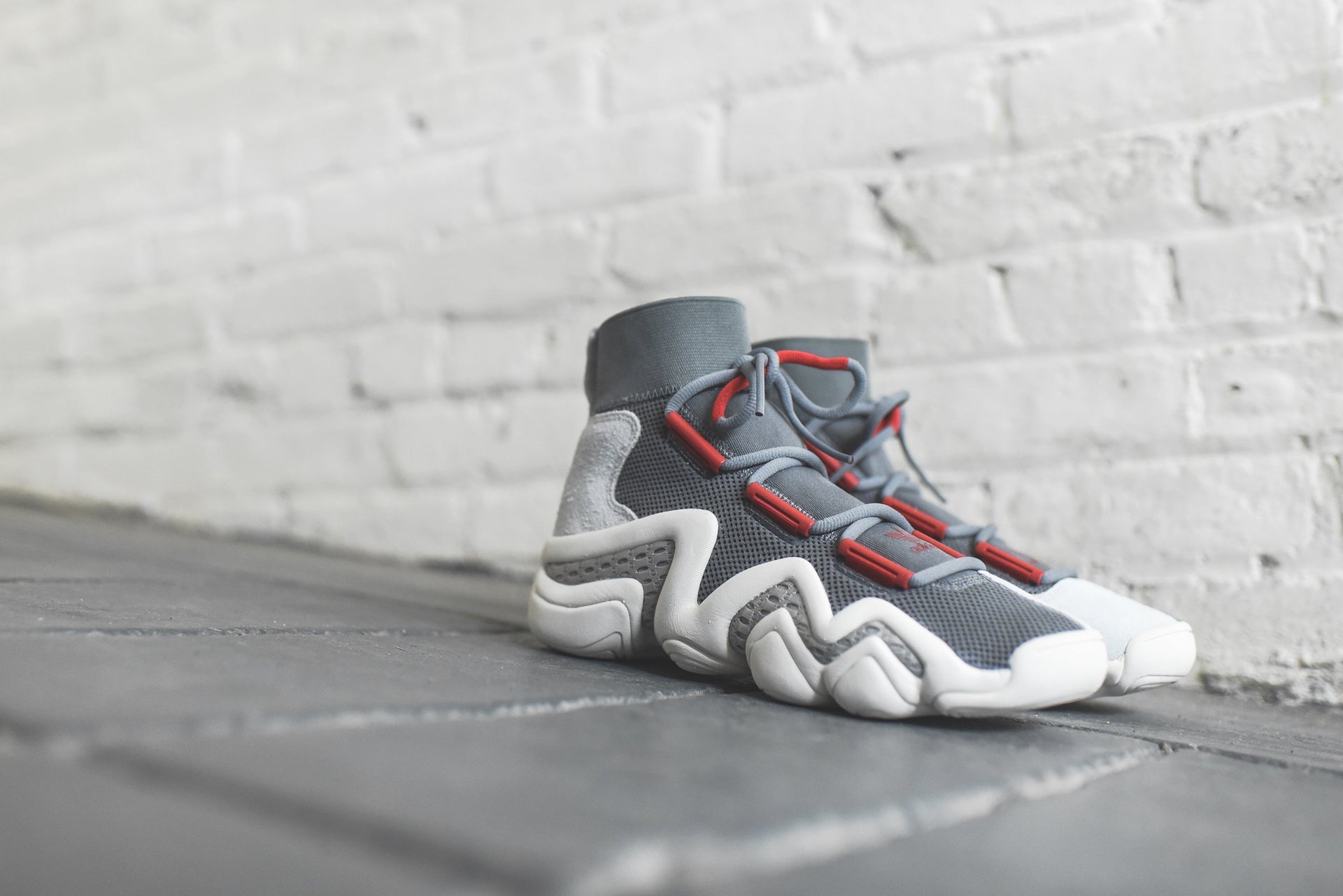 adidas Consortium Crazy 8 ADV - Grey / Red / Sesame