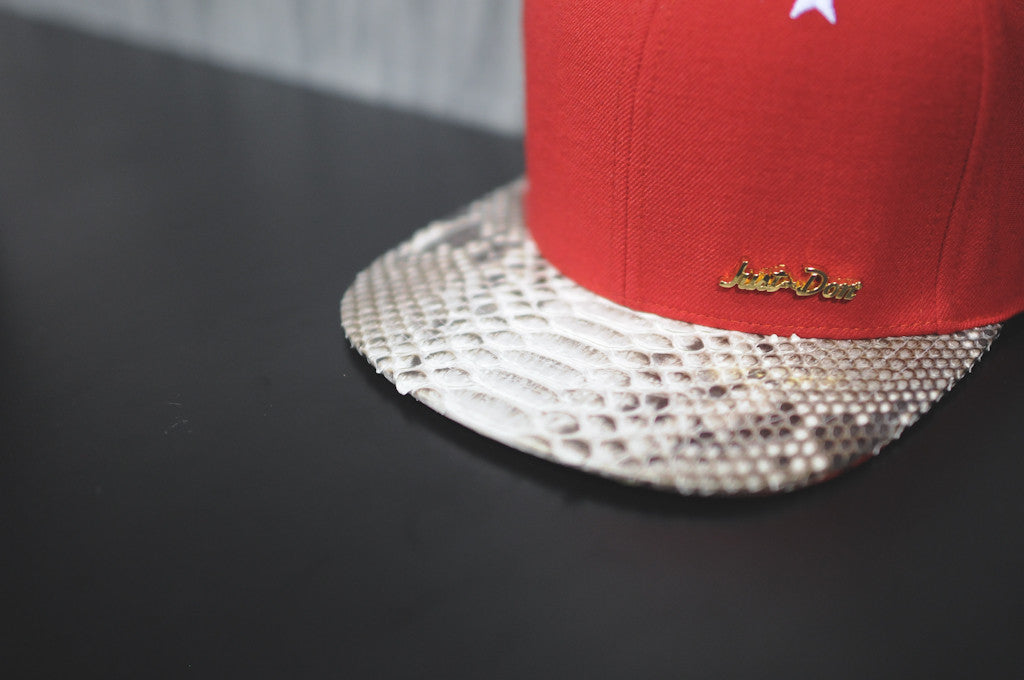JUST DON Stars No Logo - Red / Natural