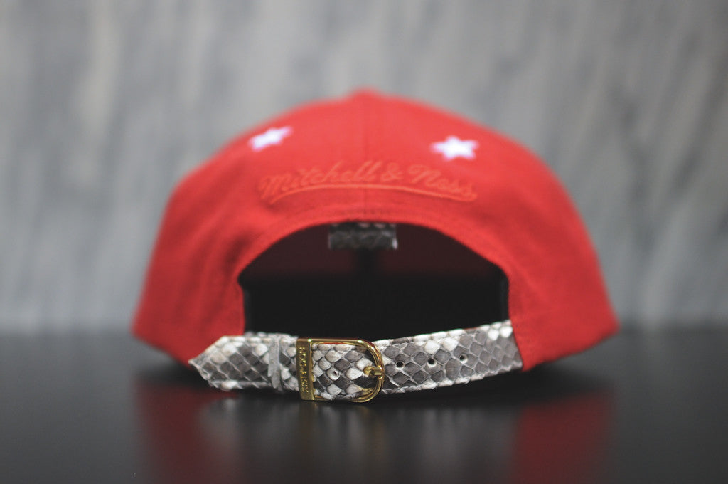 JUST DON Stars No Logo - Red / Natural
