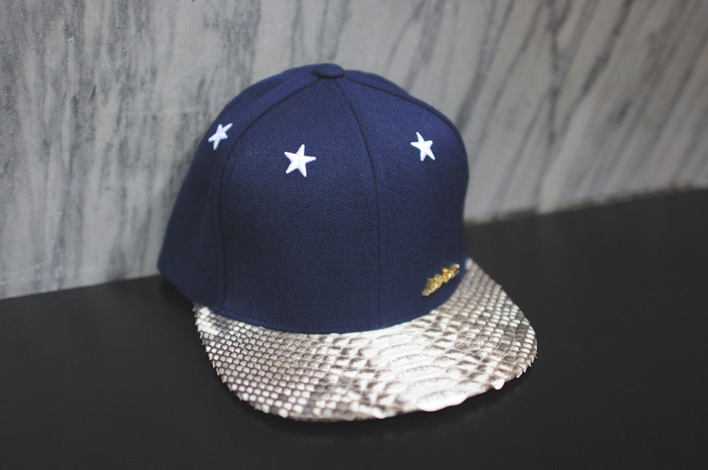 JUST DON Stars No Logo - Navy / Natural