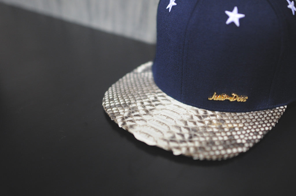 JUST DON Stars No Logo - Navy / Natural
