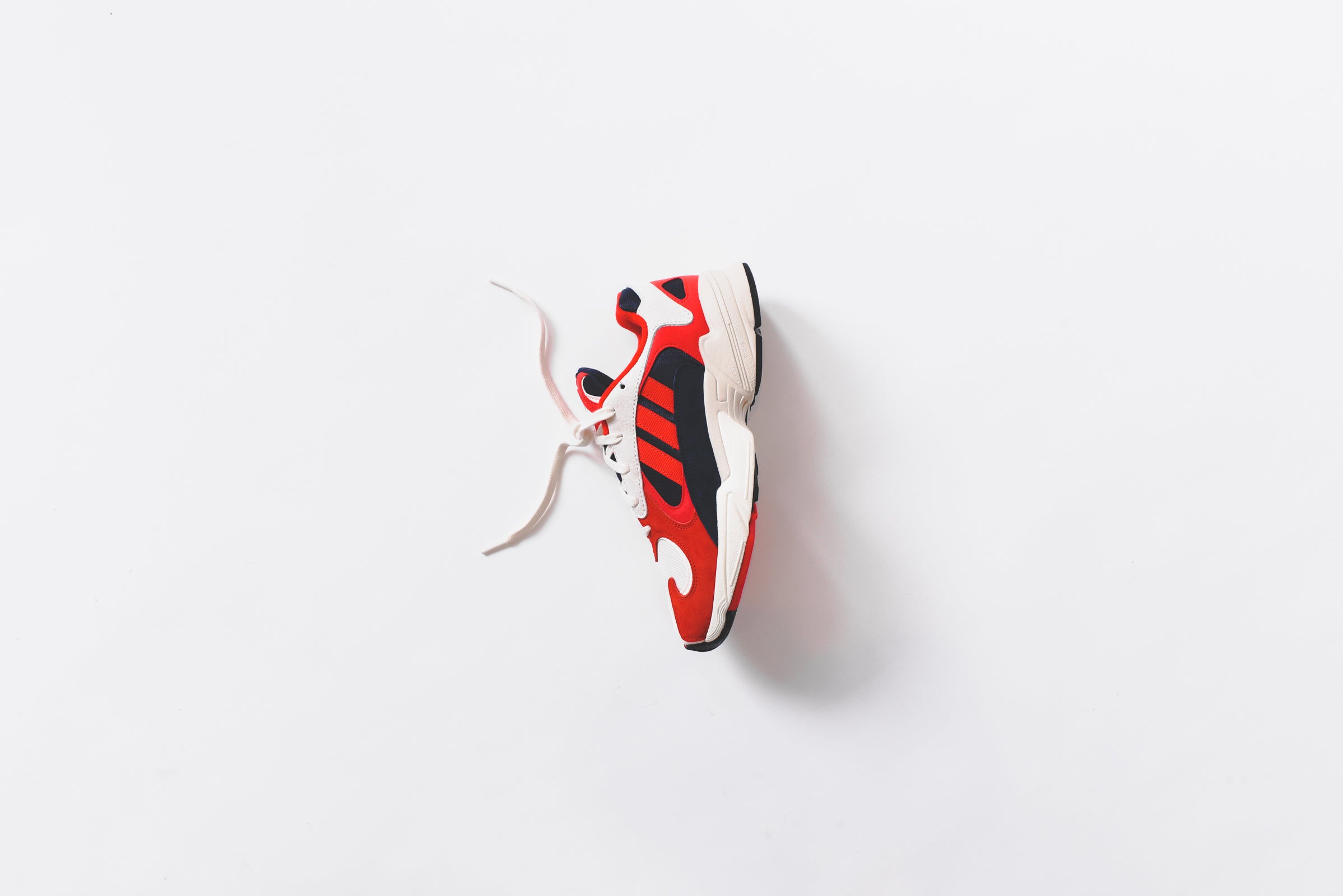 Adidas yung 1 sale red navy