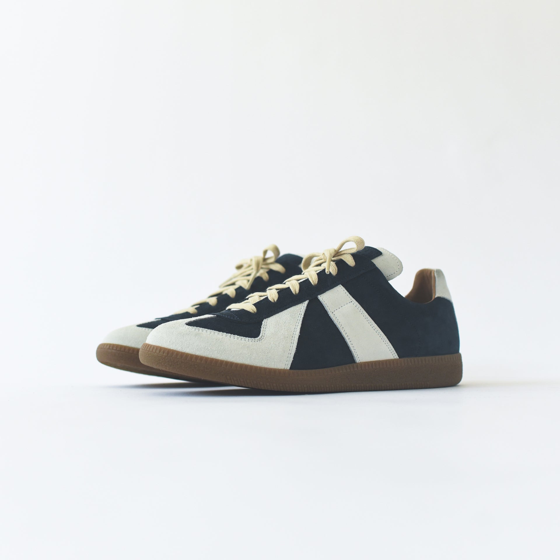 Maison Margiela Replica Low Top - Petrol / Pearl