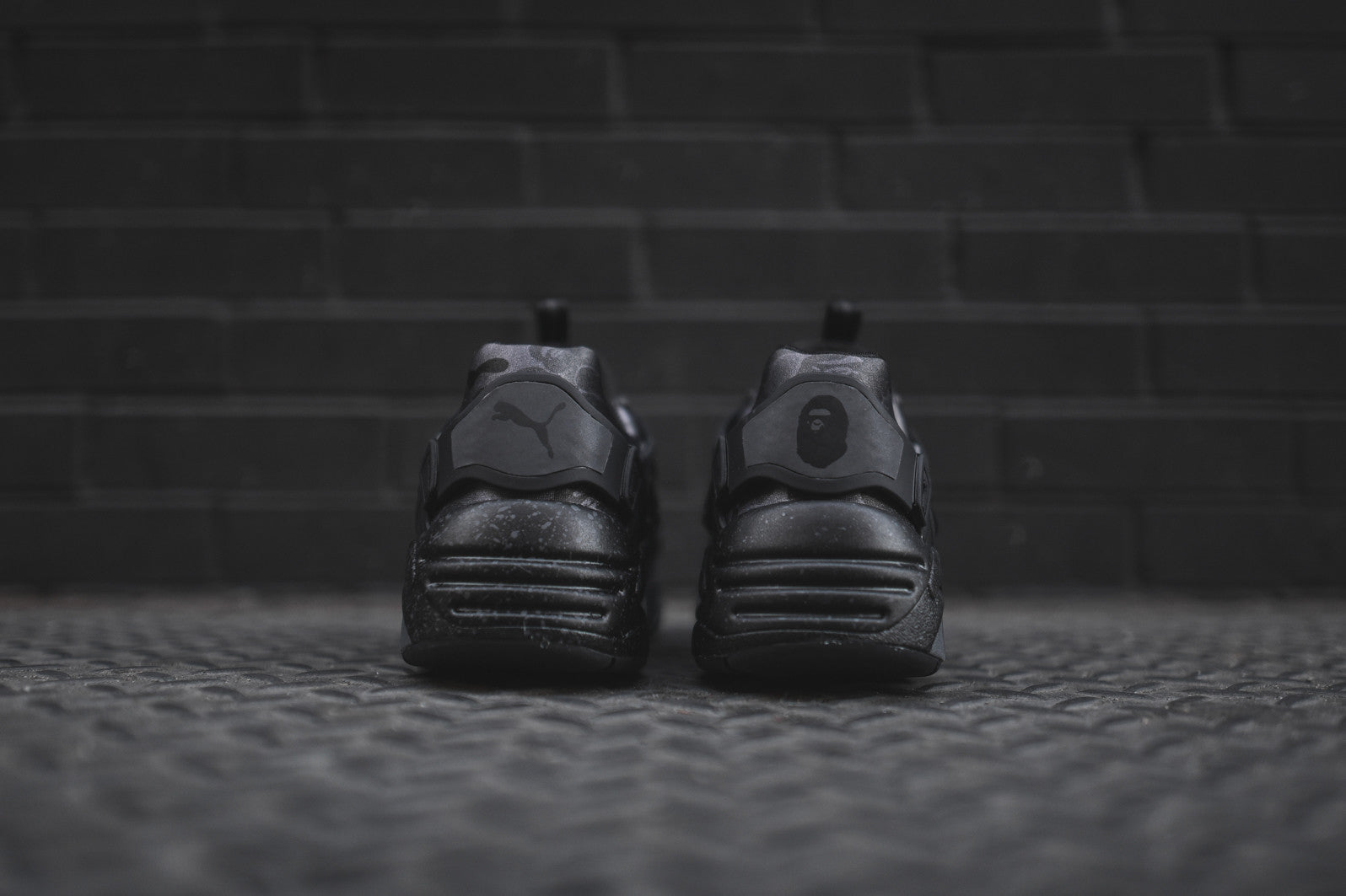 Puma x Bape Disc Blaze - Black / Black Camo