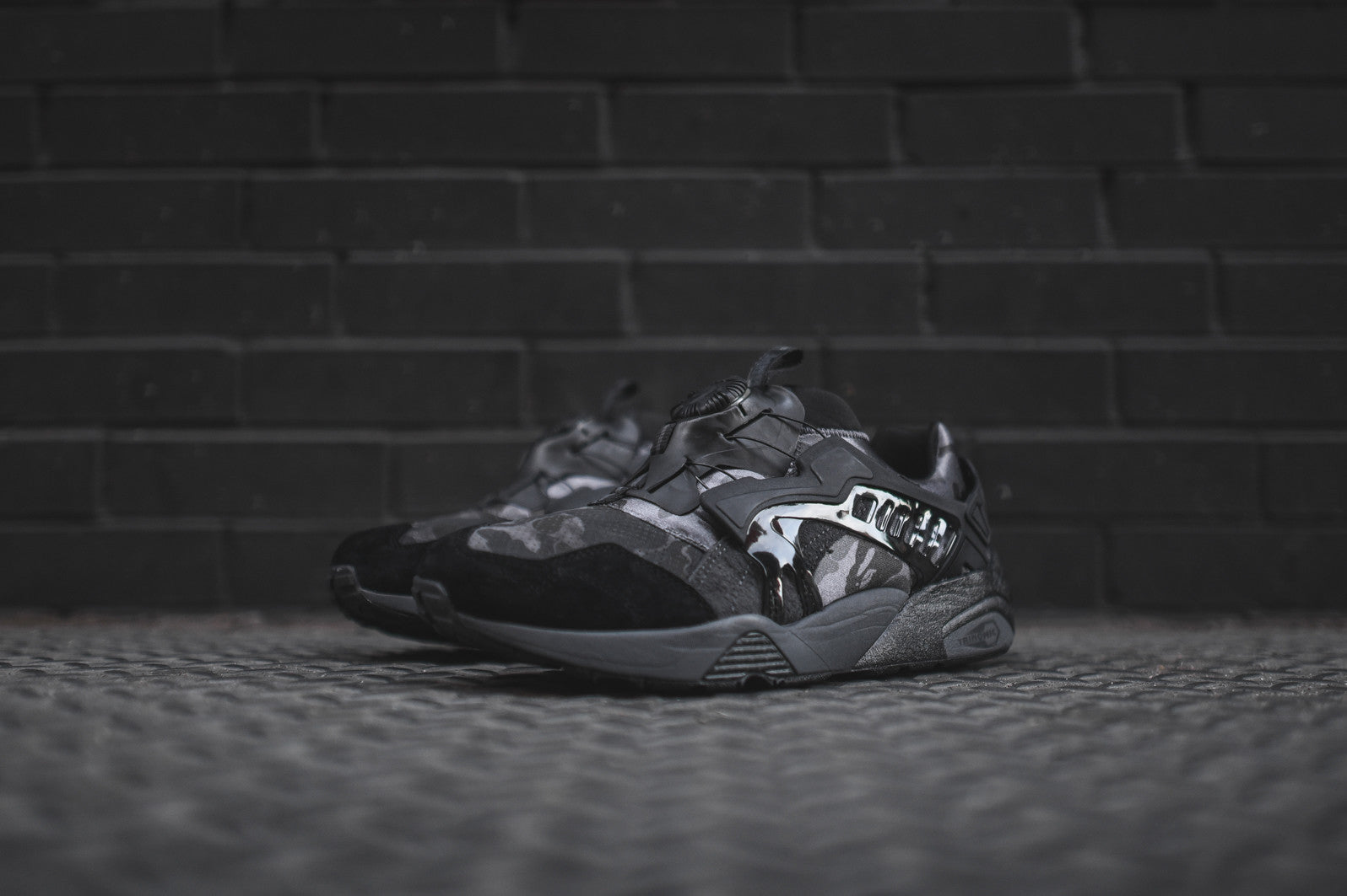 Puma x Bape Disc Blaze - Black / Black Camo