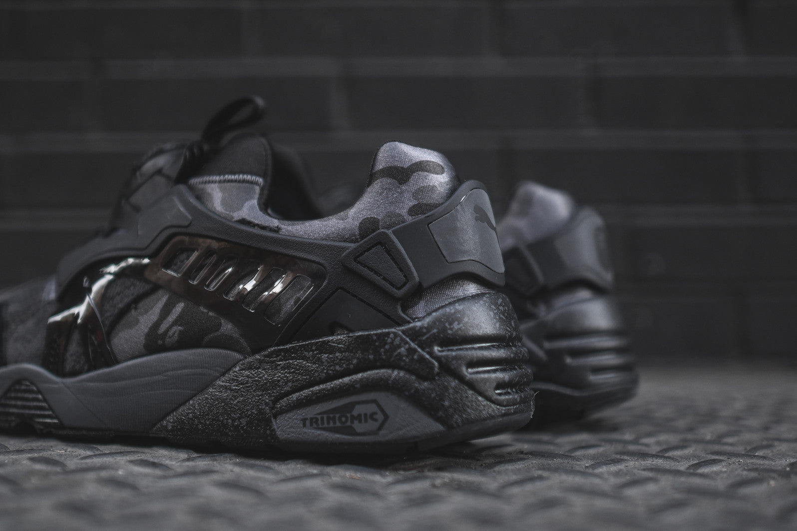 Puma x Bape Disc Blaze - Black / Black Camo