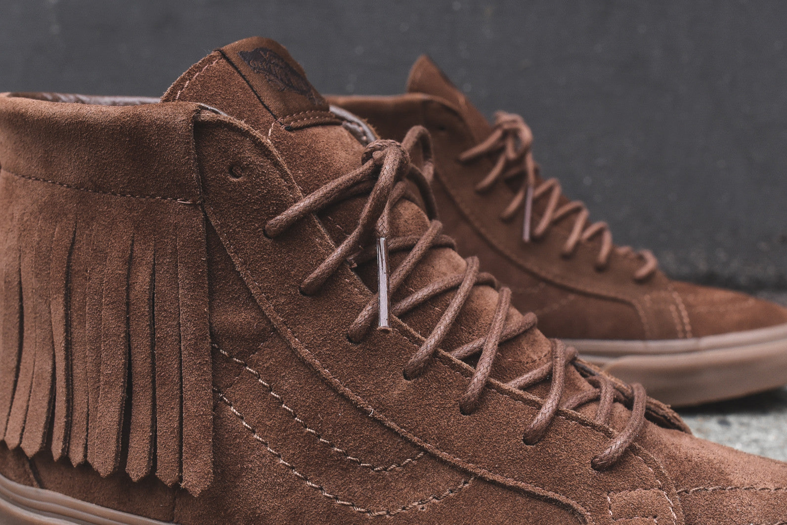 Vans WMNS Sk8-Hi Moc - Bison