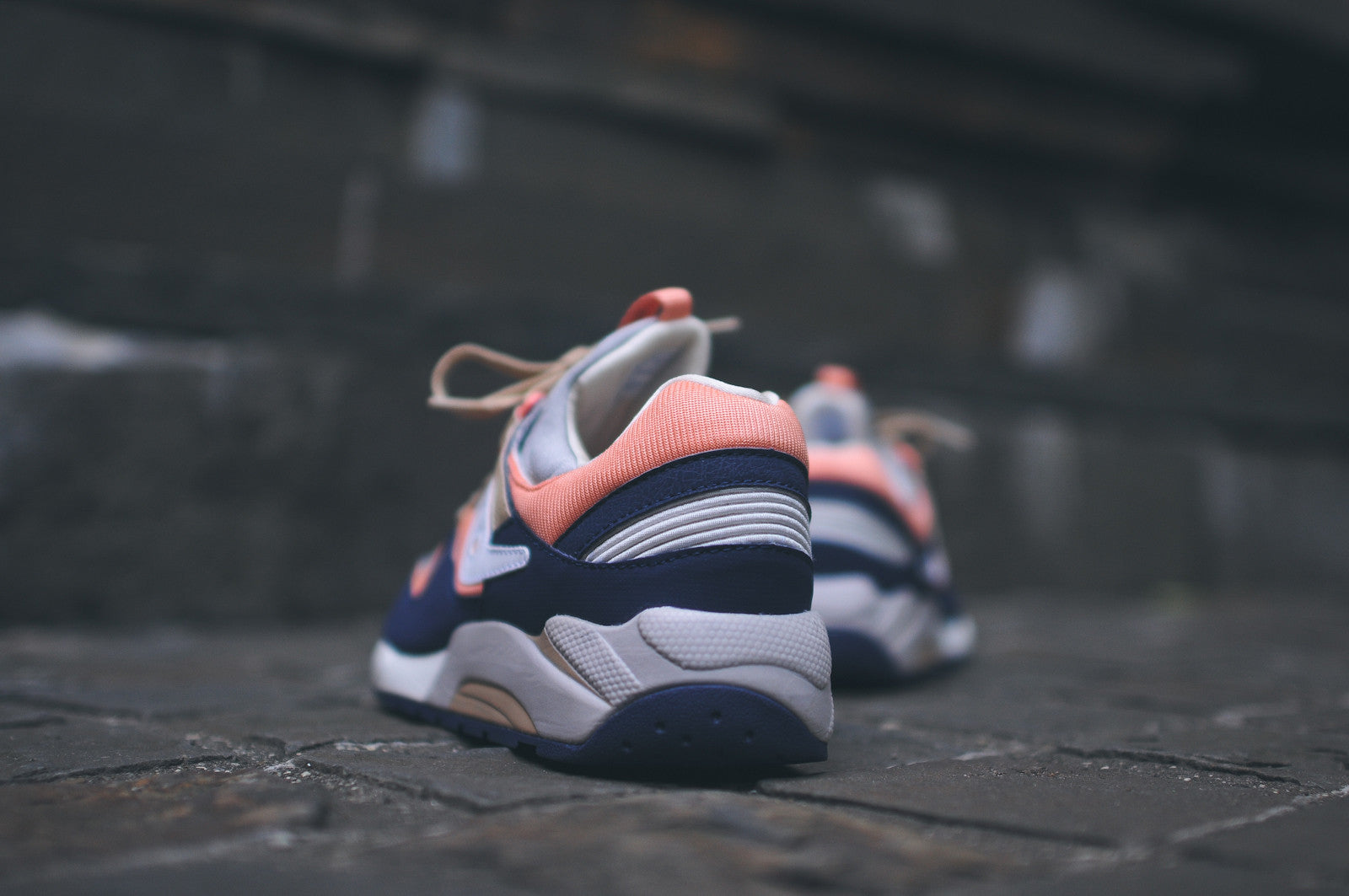 Saucony Grid 9000 - Tan / Navy / Coral (Kithstrike)