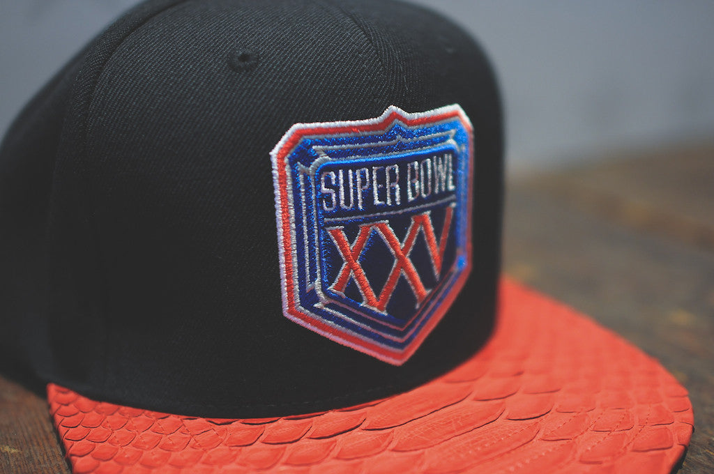 JUST DON Super Bowl XXV - Black / Red