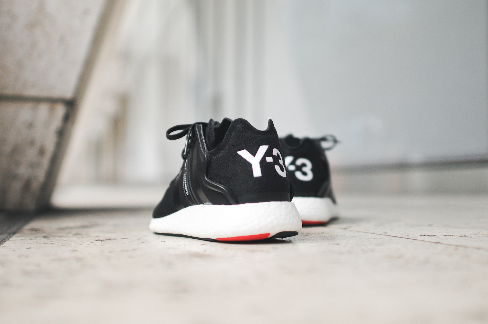 Y-3 Yohji Boost Black White – Kith - Main Image