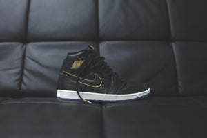 Nike Grade School Air Jordan 1 OG - Black / Gold