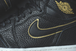 Nike Grade School Air Jordan 1 OG - Black / Gold