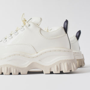 Eytys Angel Patent Leather Sneaker - White