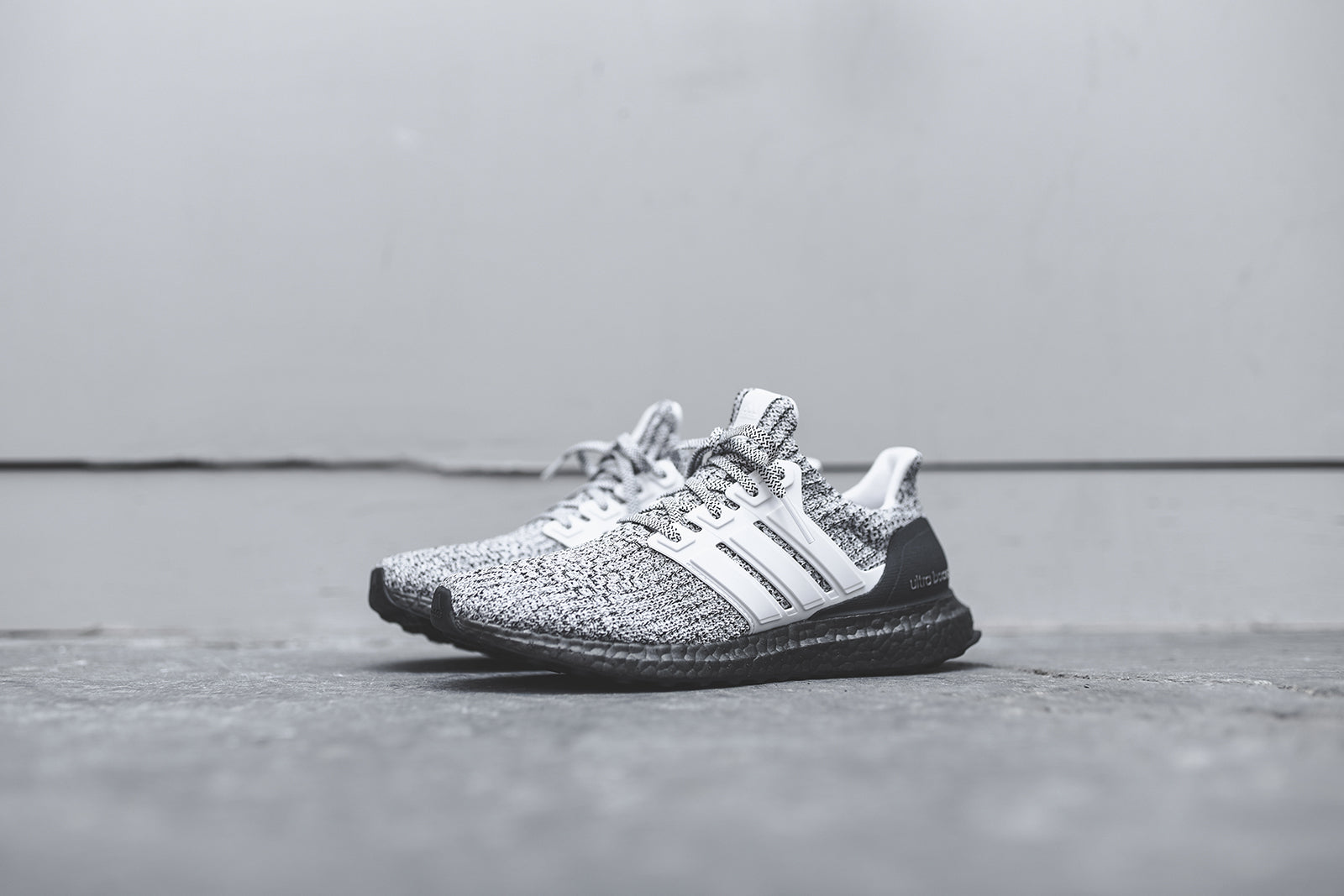 adidas UltraBoost - Grey / White / Black