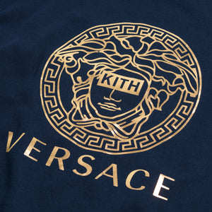 Kith x Versace Medusa Hoodie - Navy