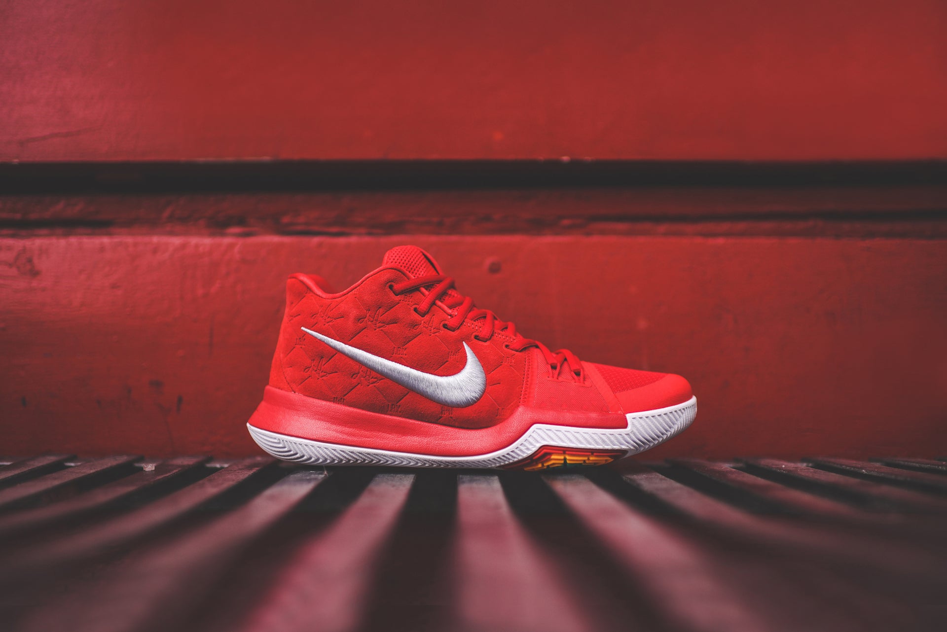 Nike Kyrie University Red Grey – Kith - Main Image