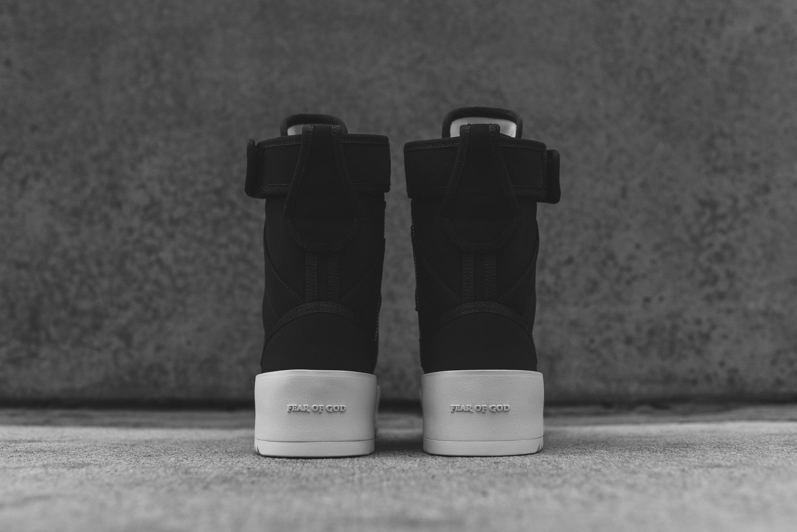 Fear of God Military Sneaker - Black Nylon