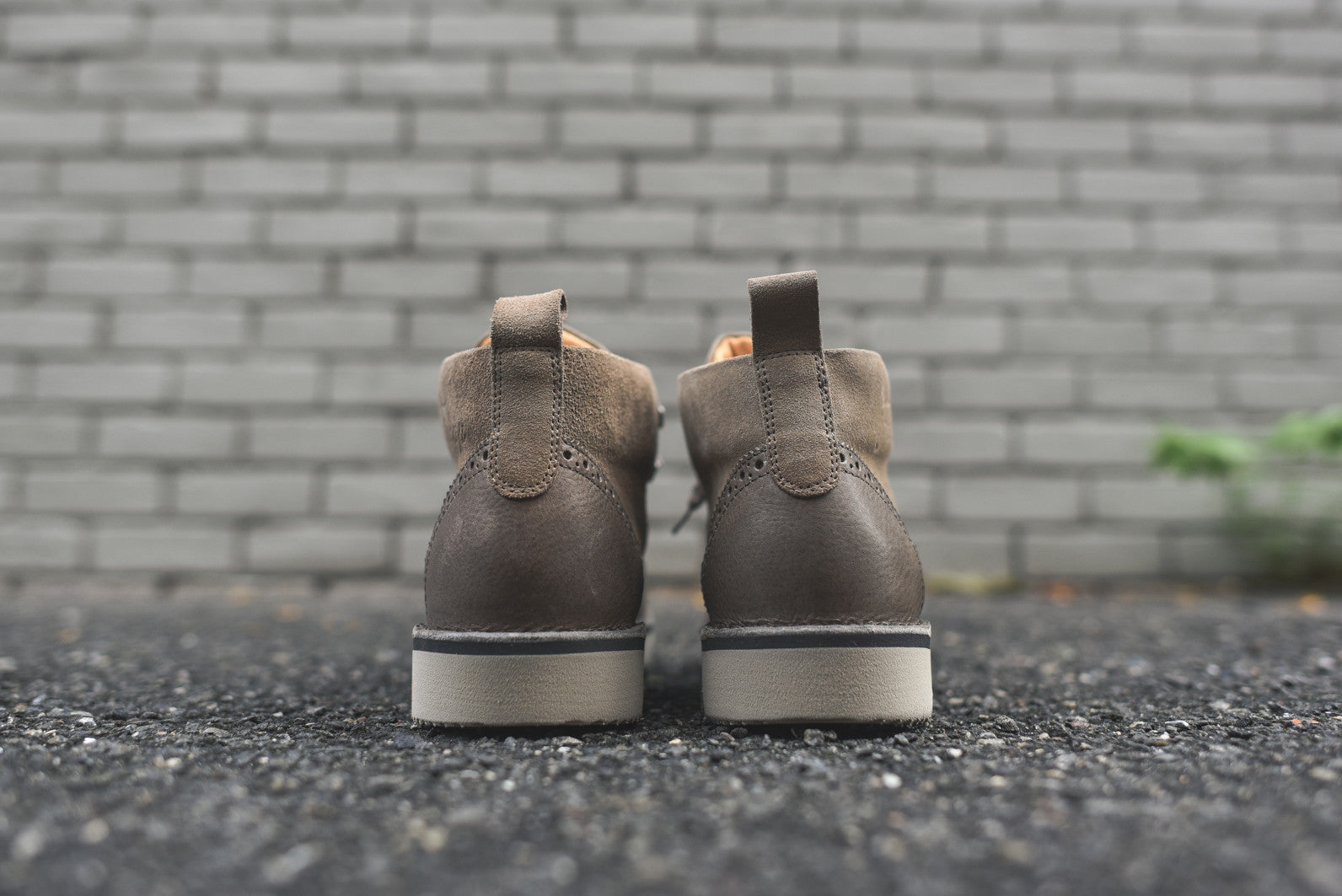 Fracap Brogue Boot - Taupe