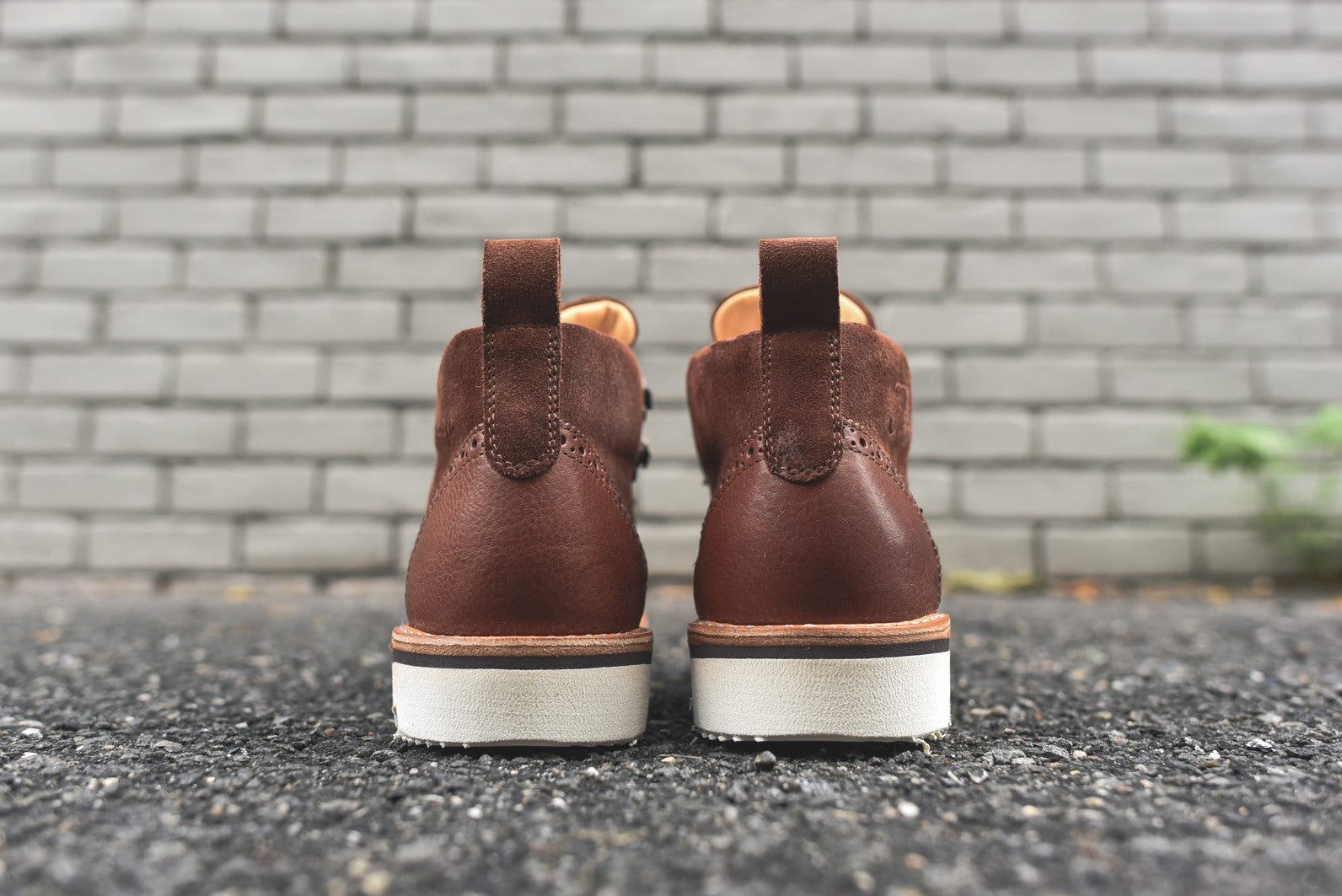 Fracap Brogue Boot - Brown