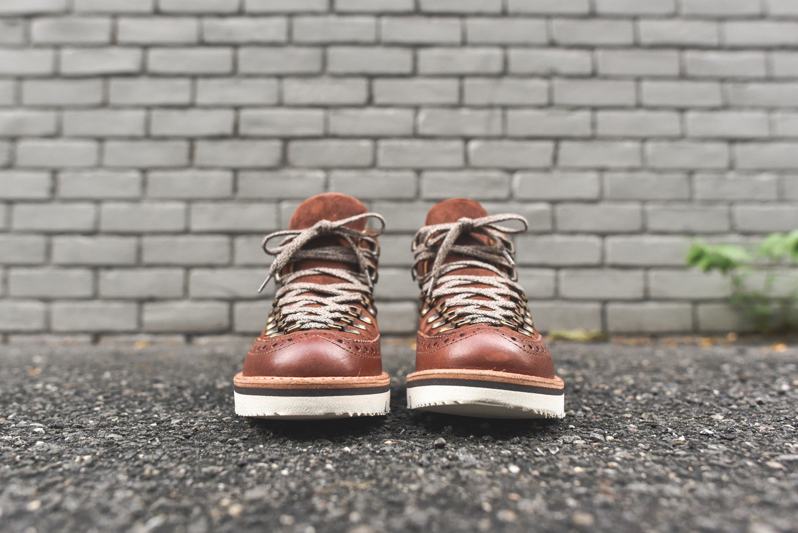 Fracap Brogue Boot - Brown