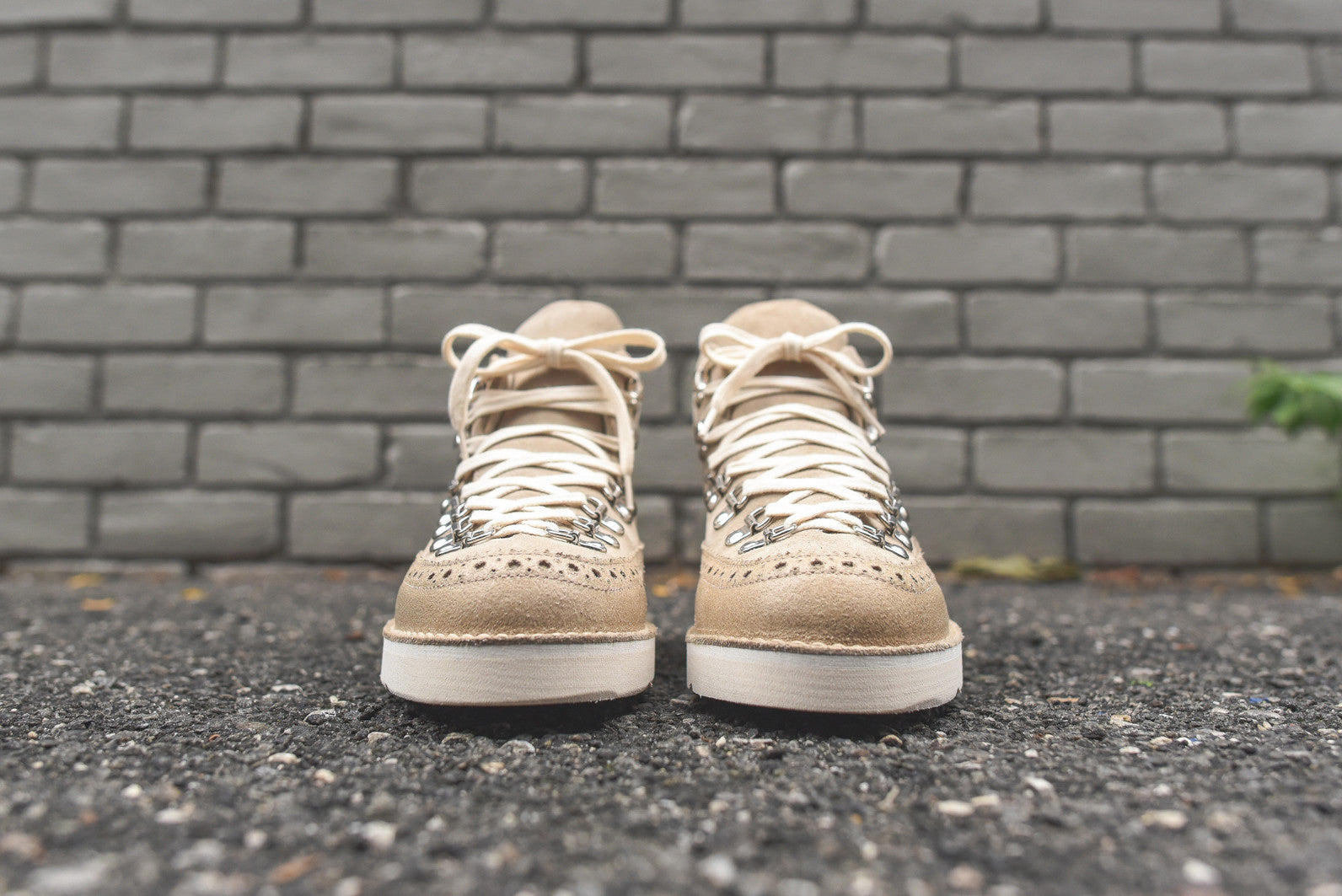 Fracap Brogue Boot - Beige