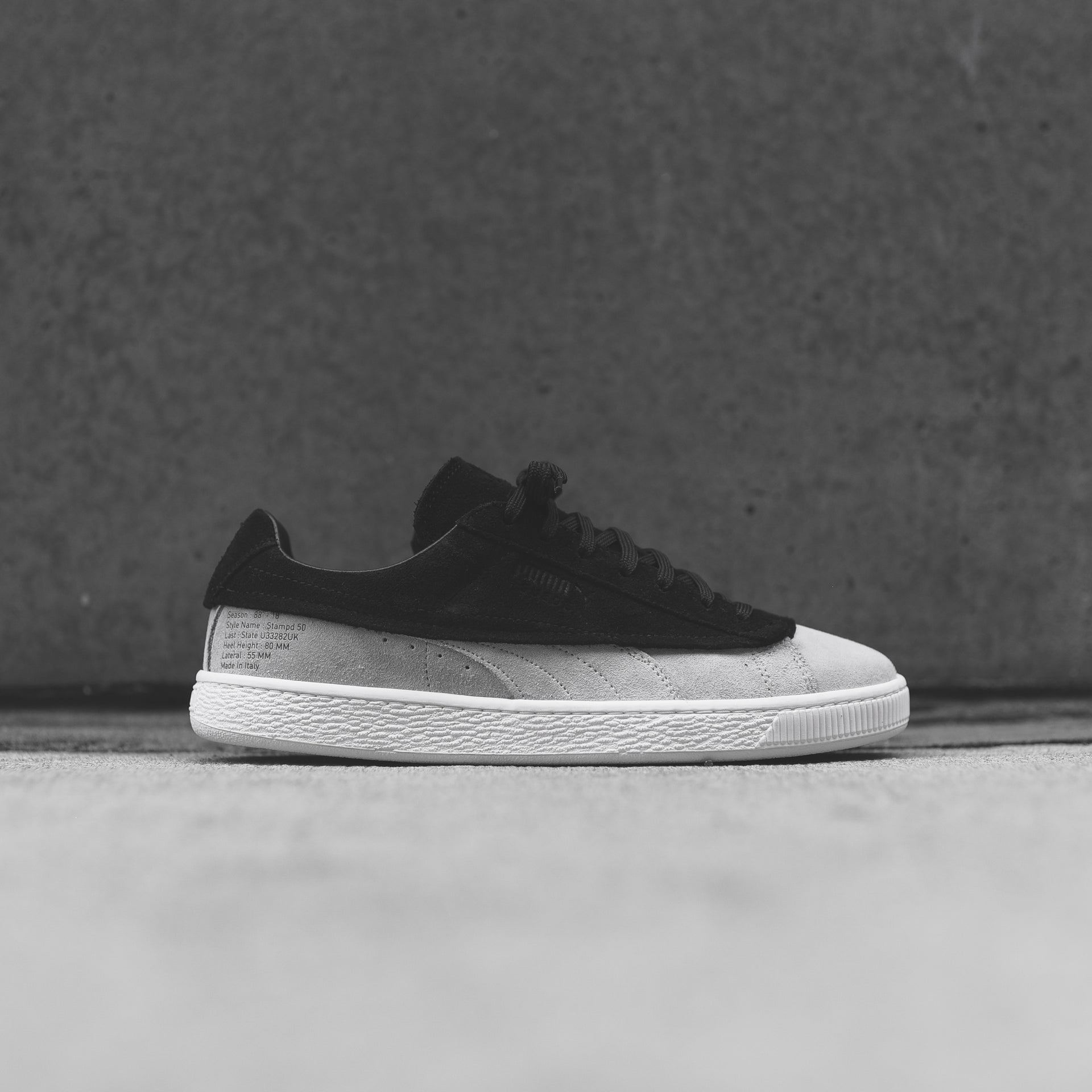 Puma x STAMPD Suede Classic - White / Black