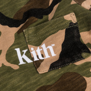 Kith Kids Toddlers Quinn Onesie - Woodland Camo