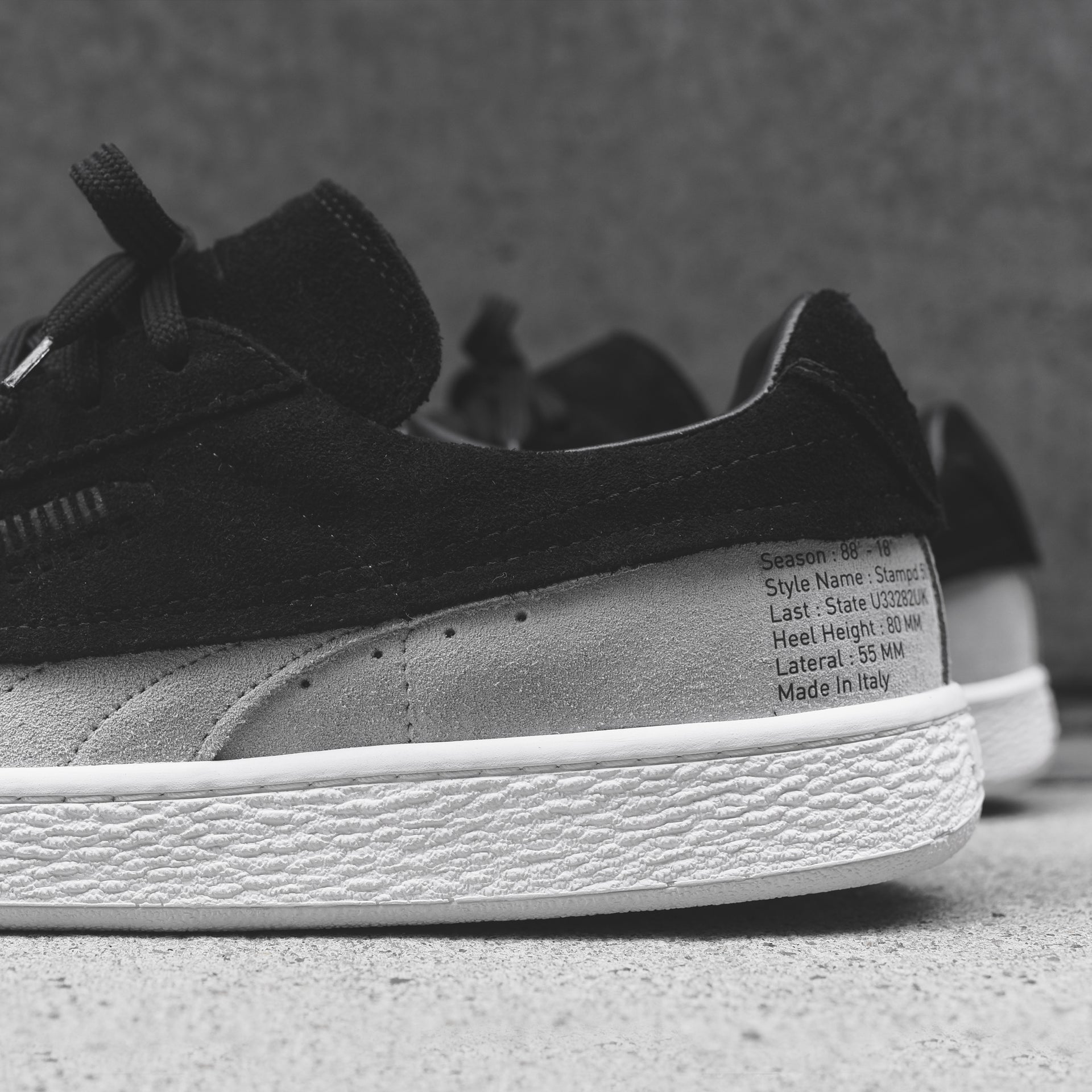 Puma x STAMPD Suede Classic - White / Black