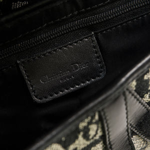 Dior Oblique Saddle Bag - Black