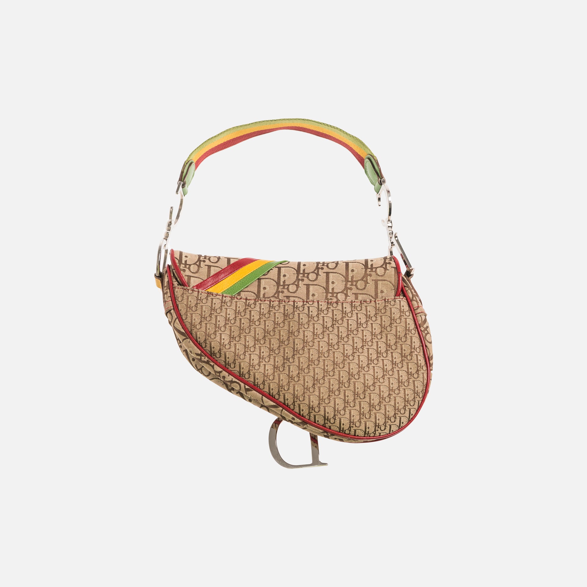 Dior Oblique Saddle Bag - Multi